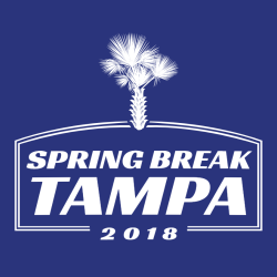 Spring Break Tampa T-Shirt Design - 3631