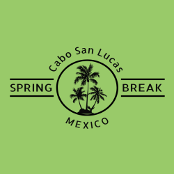 Spring Break Cabo T-Shirt Design - 3636