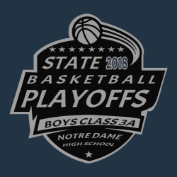 State Basketball Playoffs - Basketball T-shirt Design T-Shirt Design - 2374