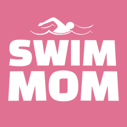Swim Mom - Swimming T-shirt Design T-Shirt Design - 2044