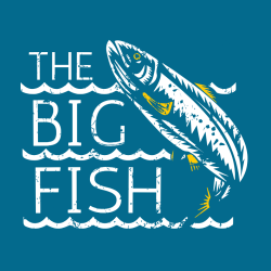 The Big Fish - Fishing T-shirt Design T-Shirt Design - 4081