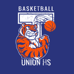 Tigers Basketball - Basketball T-shirt Design T-Shirt Design - 4065