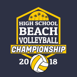 Championship Volleyball - Volleyball T-shirt Design T-Shirt Design - 2759