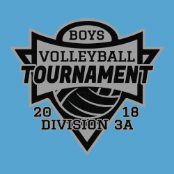 Volleyball Tournament - Volleyball T-shirt Design T-Shirt Design - 2762