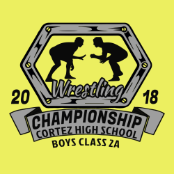 Wrestling Championship - Wrestling T-shirt Design T-Shirt Design - 3052