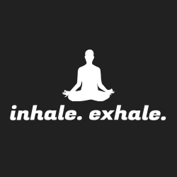 Inhale. Exhale. - Yoga T-shirt Design T-Shirt Design - 2130
