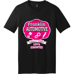 Franklin Automotive Since 1980 100% Guaranteed - Mechanic T-shirt Design T-Shirt Design - 527