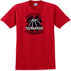 Basketball Tournament Of Champions - Basketball T-shirt Design T-Shirt Design - 1377
