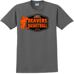 Beavers Basketball - Basketball T-shirt Design T-Shirt Design - 670