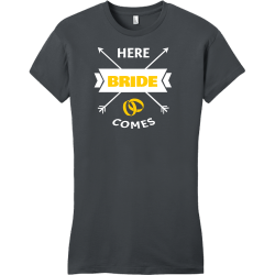 Bride Here Comes - Wedding T-shirt Design T-Shirt Design - 497