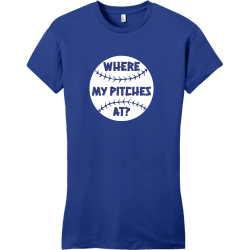 Where At? My Pitches Baseball T-shirt Design T-Shirt Design - 911
