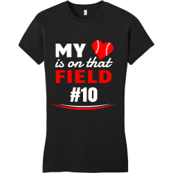My Is On That Field #10 Baseball T-shirt Design T-Shirt Design - 876