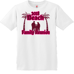 Beach Family Reunion T-Shirt Design - 286