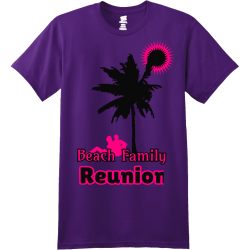 Beach Family Reunion T-Shirt Design - 284