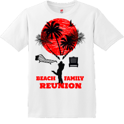 Beach Family Reunion T-Shirt Design - 291