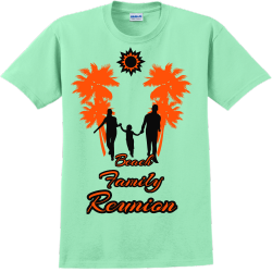 Beach Family Reunion T-Shirt Design - 283
