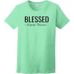 Blessed - Beyond Measure - Christian T-shirt Design T-Shirt Design - 3820