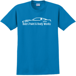 Bob's Paint & Body Works - Mechanic T-shirt Design T-Shirt Design - 958