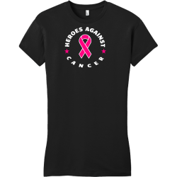 Heroes Against Cancer - Cancer Awareness T-shirt Design T-Shirt Design - 1054