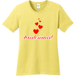 Bridesmaid - Bachelorette Party T-shirt Design T-Shirt Design - 531