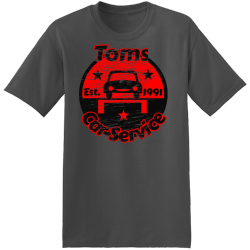 Toms Car Service - Mechanic T-shirt Design T-Shirt Design - 518