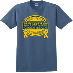 Go Gold September Is Childhood Kid's Can't Fight Cancer Alone! Cancer Awareness Month - Cancer Aware