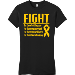 Fight For Those Battling Now For Those Who Survived For Those Who Will Battle For Those Taken Too So