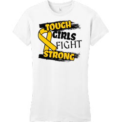 Tough Girls Fight Strong - Cancer Awareness T-shirt Design T-Shirt Design - 1152