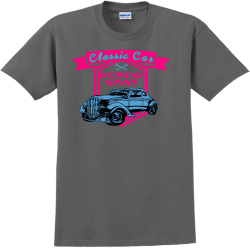 Classic Car Restoration Service - Mechanic T-shirt Design T-Shirt Design - 1005