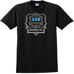 Construction Brooklyn, Ny. - Construction T-shirt Design T-Shirt Design - 170