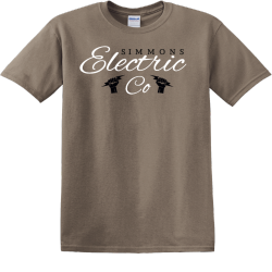 Electric Co Simmons - Construction T-shirt Design T-Shirt Design - 139