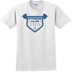 Fitness Club Est. 2010 - Fitness T-shirt Design T-Shirt Design - 1635