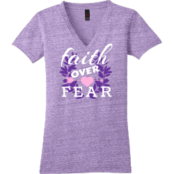 Faith Over Fear - Church T-shirts Design T-Shirt Design - 373