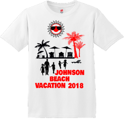 Beach Family Reunion T-Shirt Design - 290