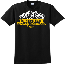 Family Vacation T-Shirt Design - 2258