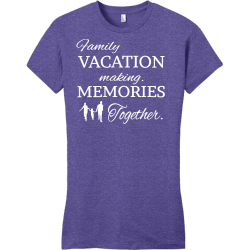 Family Vacation T-Shirt Design - 2265