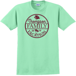 Family Vacation T-Shirt Design - 2270