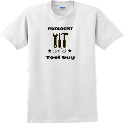 Fixologist Certified Tool Guy - Construction T-shirt Design T-Shirt Design - 213
