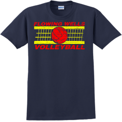 Volleyball - Volleyball T-shirt Design T-Shirt Design - 2091