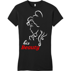 His Beauty - Anniversary T-shirt Design T-Shirt Design - 2205