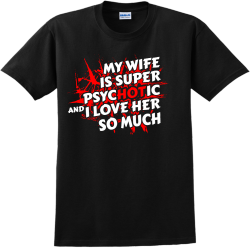 I LOVE MY WIFE - Anniversary T-shirts Design T-Shirt Design - 2224