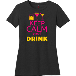 Keep Calm And Drink - Wedding T-shirt Design T-Shirt Design - 471