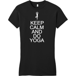 Keep Calm And Do Yoga - Yoga T-shirt Design T-Shirt Design - 2113