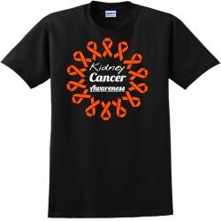 Kidney Cancer Awareness - Cancer Awareness T-shirt Design T-Shirt Design - 1217