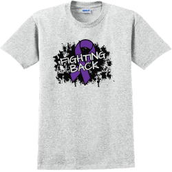 Fighting Back - Cancer Awareness T-shirt Design T-Shirt Design - 1227