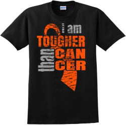 I Am Tougher Than Cancer - Cancer Awareness T-shirt Design T-Shirt Design - 1245