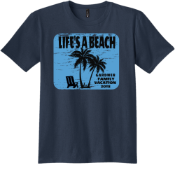 Beach Family Reunion T-Shirt Design - 101