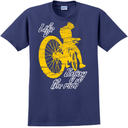 Life Enjoy The Ride - Biking T-shirts Design T-Shirt Design - 2142