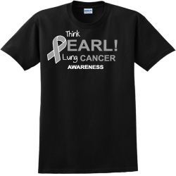 Think Earl! Lung Cancer Awareness - Cancer Awareness T-shirt Design T-Shirt Design - 1083