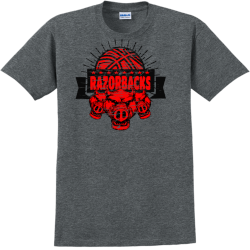 Razorbacks - Basketball T-shirt Design T-Shirt Design - 765